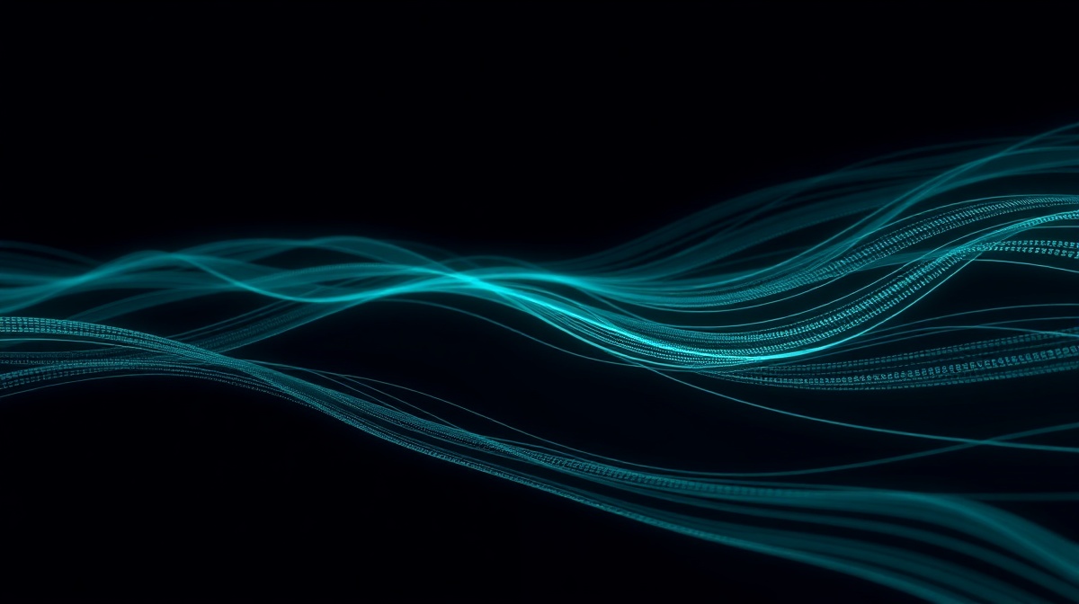 Abstract data flow visualization