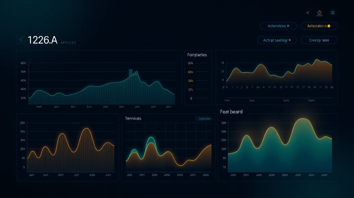 Metrics dashboard visualization